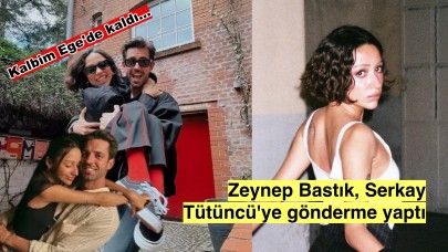 Zeynep Bastık:'Kalbimi şu beyefendi ile birlikte Ege'de bırakıyorum'