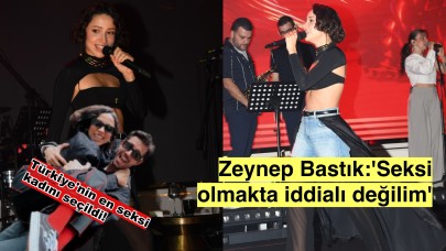 En seksi kadın seçilen Zeynep Bastık, iddialı olmadığını ifade etti