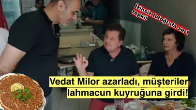 Vedat Milor azarladı, müşteriler beklenmedik şekilde dükkana akın ettiler!