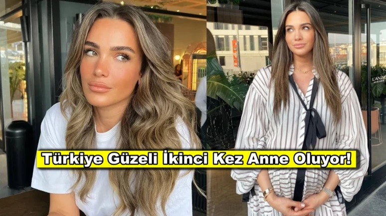 Türkiye güzeli ikiknci kez anne oluyor, cinsiyeti belli oldu!