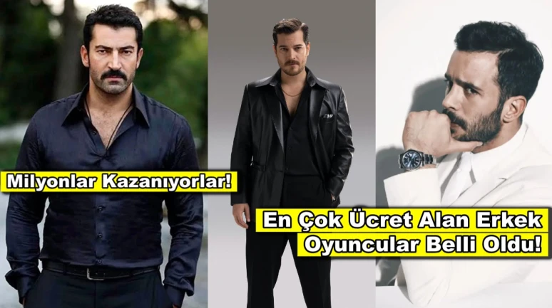 En çok ücret alan erkek oyuncular belli oldu, milyonlar kazanıyorlar!