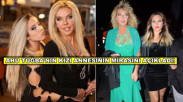 Ahu Tuğba'nın kızı Anjelik Calvin annesinin mirasının büyüklüğünü açıkladı!