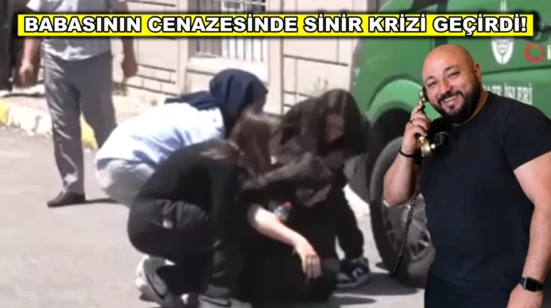 Hayatını kaybeden Can Polat'ın kızı babasının cenazesinde sinir krizi geçirdi!