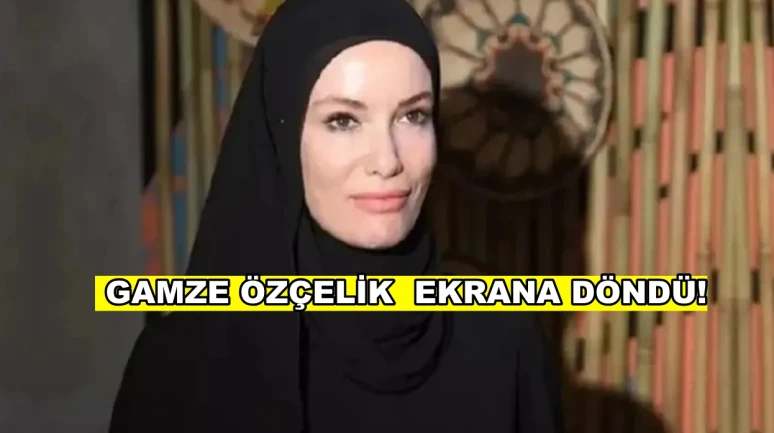 Gamze Özçelik Operasyon Alesta ile ekrana dönüyor!