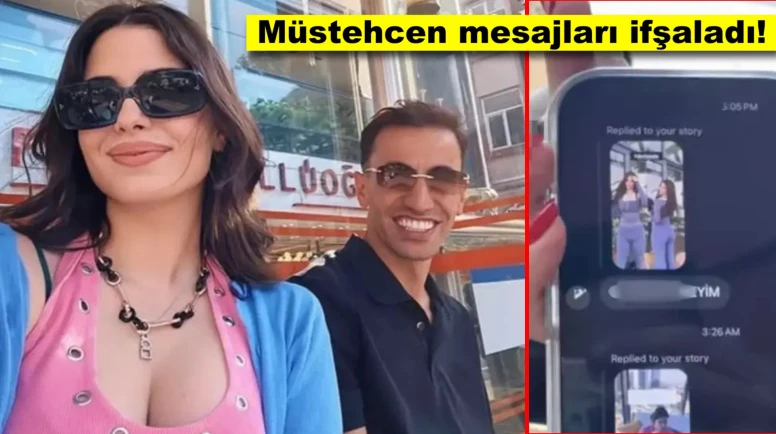 Derin Talu, kendisine gelen +18 mesajları Ebo'ya gösterdi!