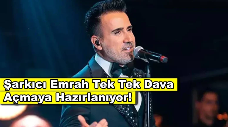 Şarkıcı Emrah çocukları için söylenenlere sessiz kalmadı tek tek dava açacak!