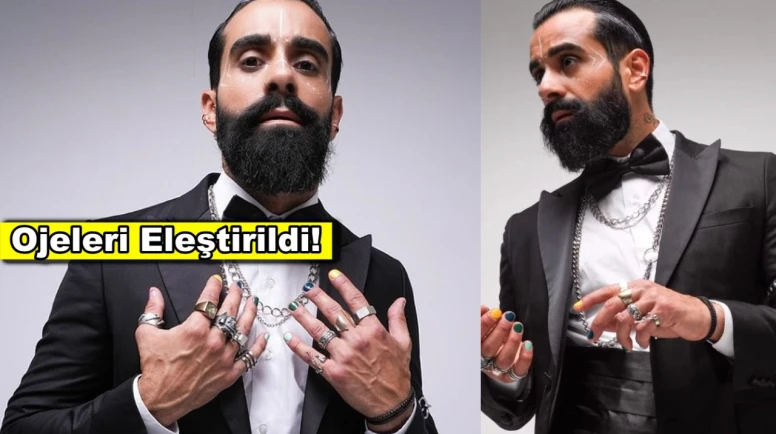 Şarkıcı Gökhan Türkmen ojeleri hakkında açıklama yaptı!