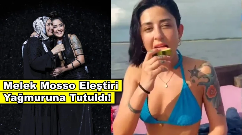 Melek Mosso yediği içtiği paylaşımlar sonrası annesi ile kıyaslandı!