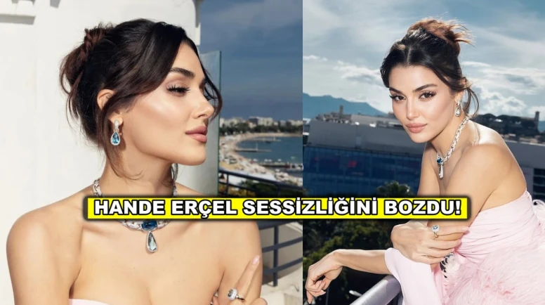 Hakkında yakalama kararı çıkarılan Hande Erçel sessizliğini bozdu!