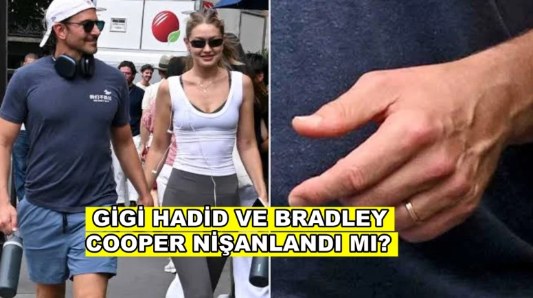 Gigi Hadid ve Bradley Cooper'ın yüzükleri dikkat çekti!