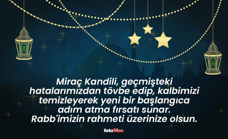 Miraç Kandili Mesajları 2024 🤲