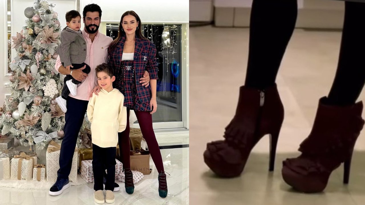 Fahriye Evcen’in Yılbaşı Kombini, "Feriha" Ayakkabılarıyla Bütünleşti! 